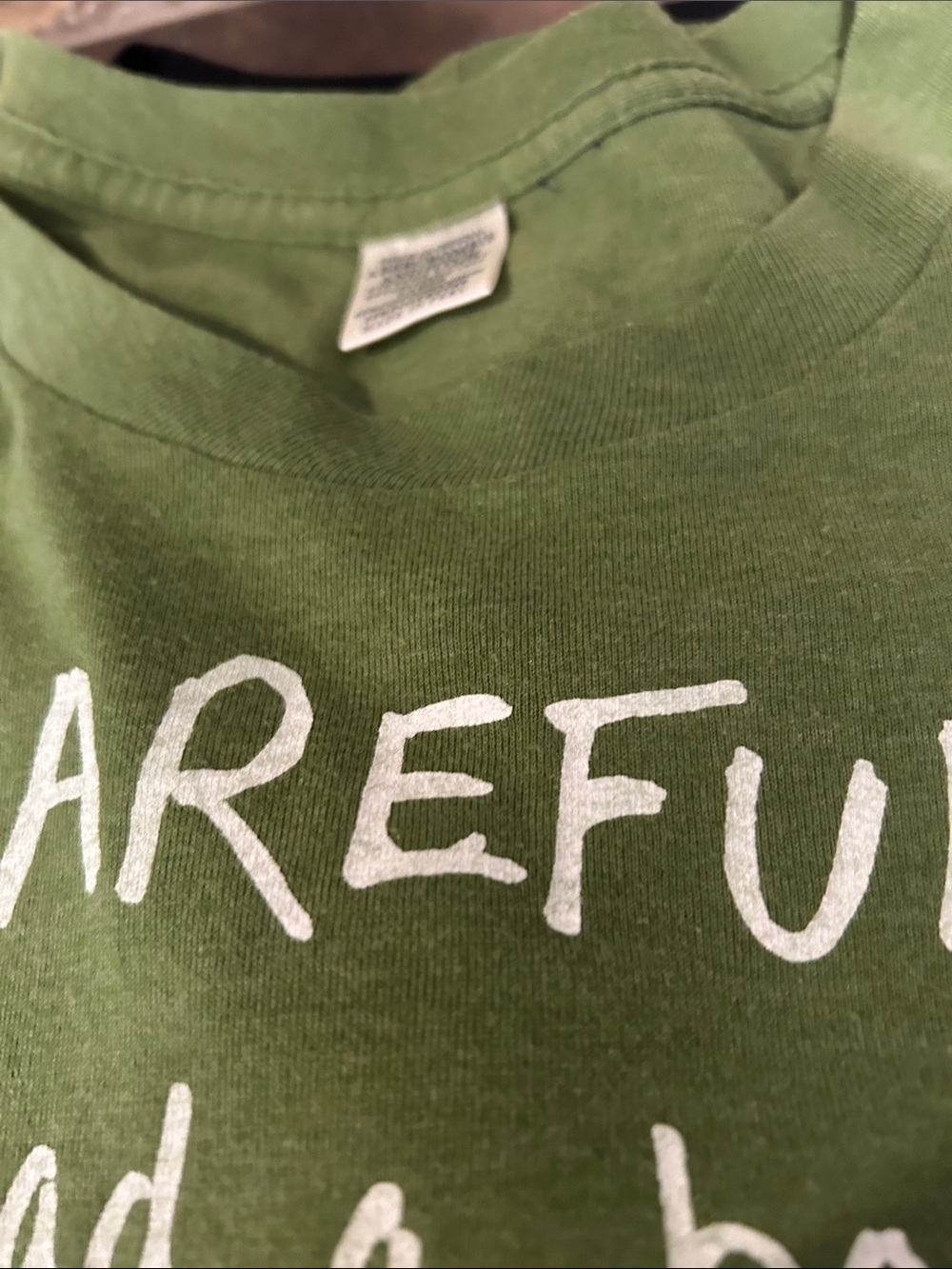 Vintage Year 2003 Abercrombie Green Casual Short-Sleeve hand wash air dry - Picture 5 of 5